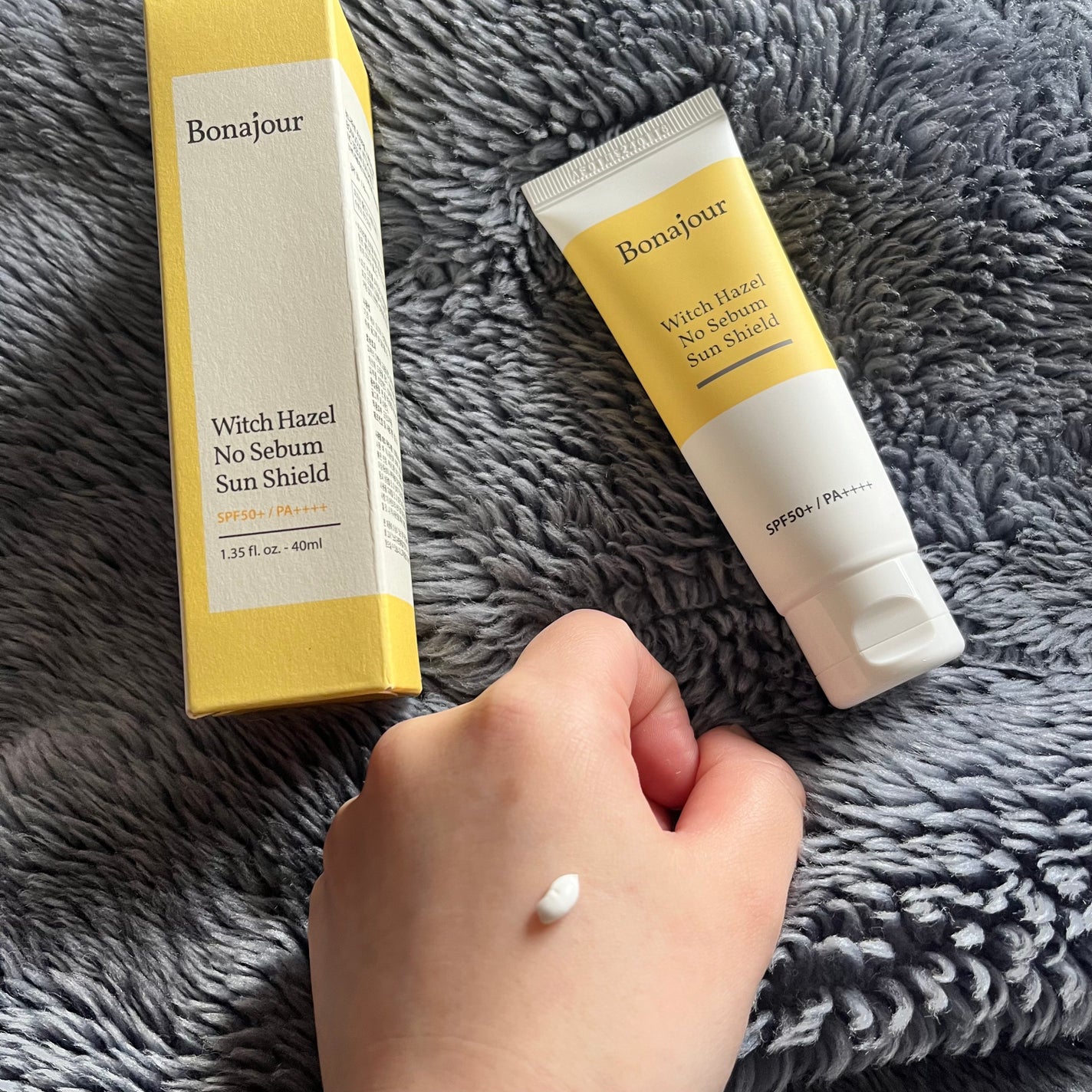 ウィッチハーゼル ノーセバムサンクリーム/Bonajour/日焼け止めクリームを使ったクチコミ(2枚目)