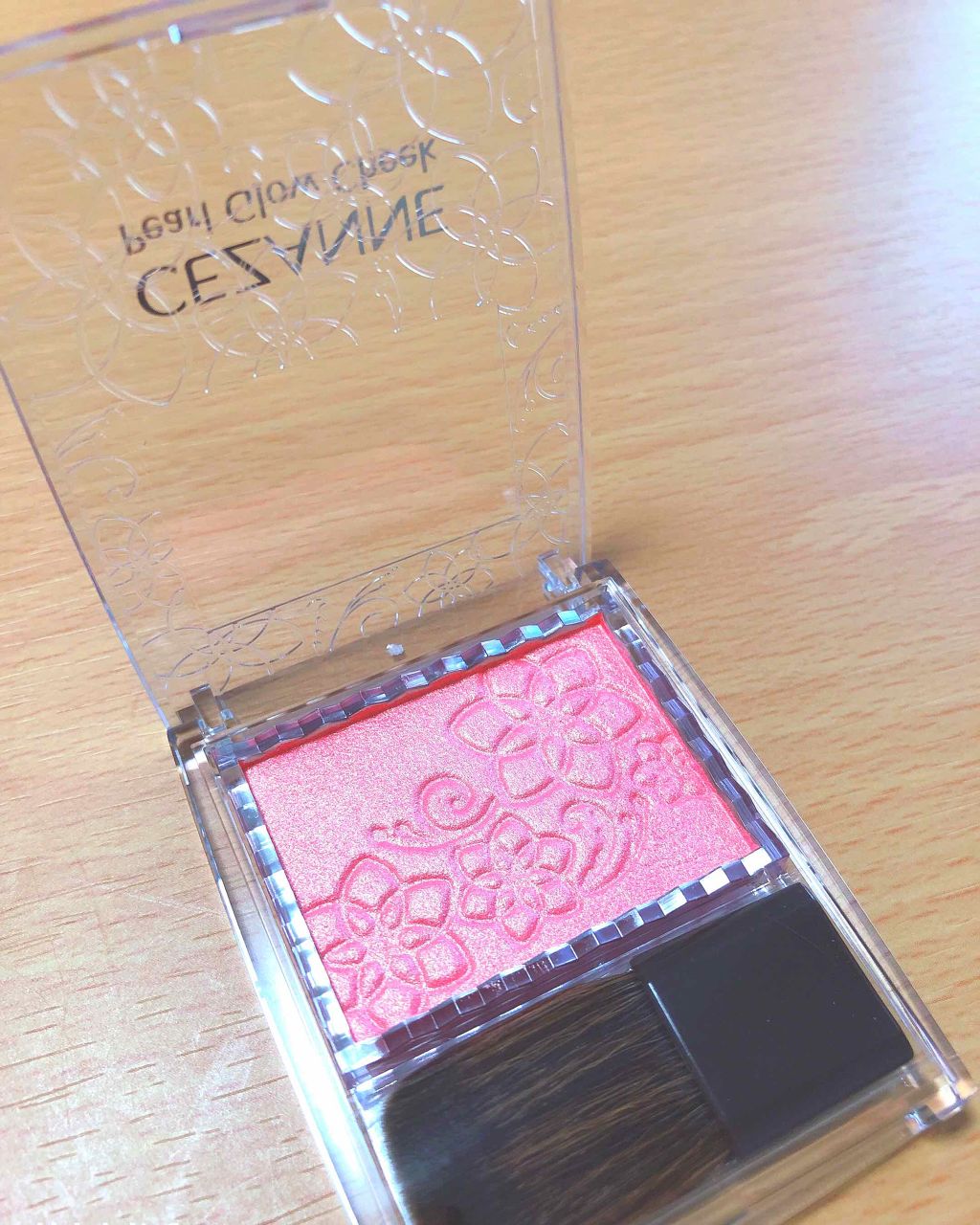 パールグロウチーク/CEZANNE/パウダーチークを使ったクチコミ（2枚目）