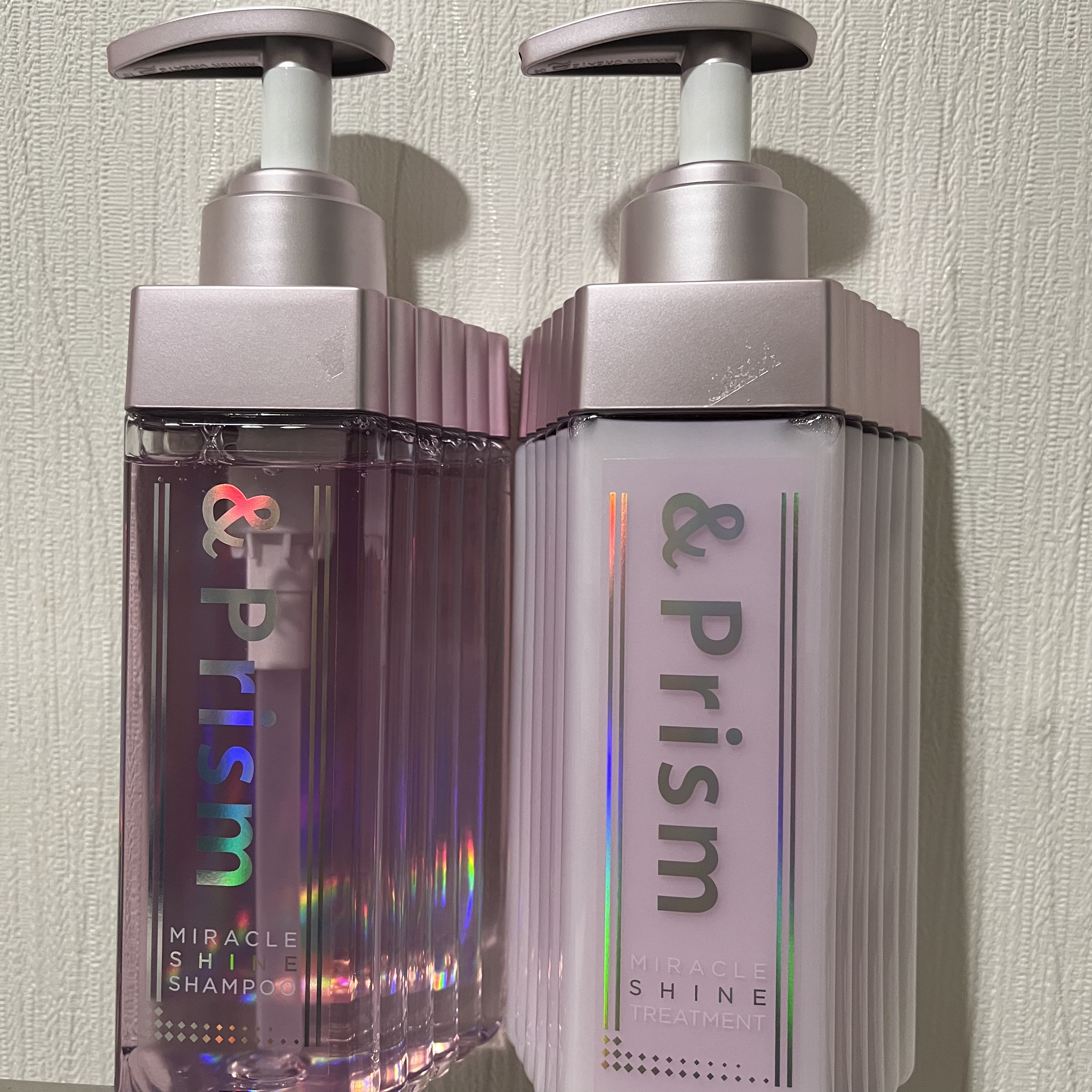 ミラクル シャイン シャンプー/ヘアトリートメント/&Prism/市販シャンプーを使ったクチコミ（1枚目）