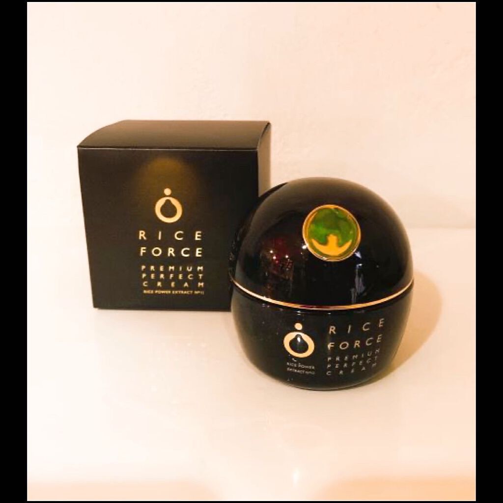 プレミアムパーフェクトクリーム/ライスフォース/フェイスクリームを使ったクチコミ(1枚目)
