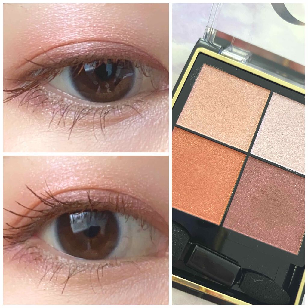 リアルクローズシャドウ/excel/アイシャドウパレットを使ったクチコミ(4枚目)