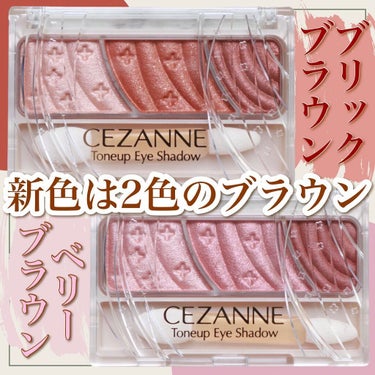 トーンアップアイシャドウ/CEZANNE/パウダーアイシャドウを使ったクチコミ（1枚目）