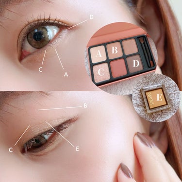 ブラウンメイクセット  LIPSフェスタ Autumn 2022/LIPS/メイクアップキットを使ったクチコミ（2枚目）