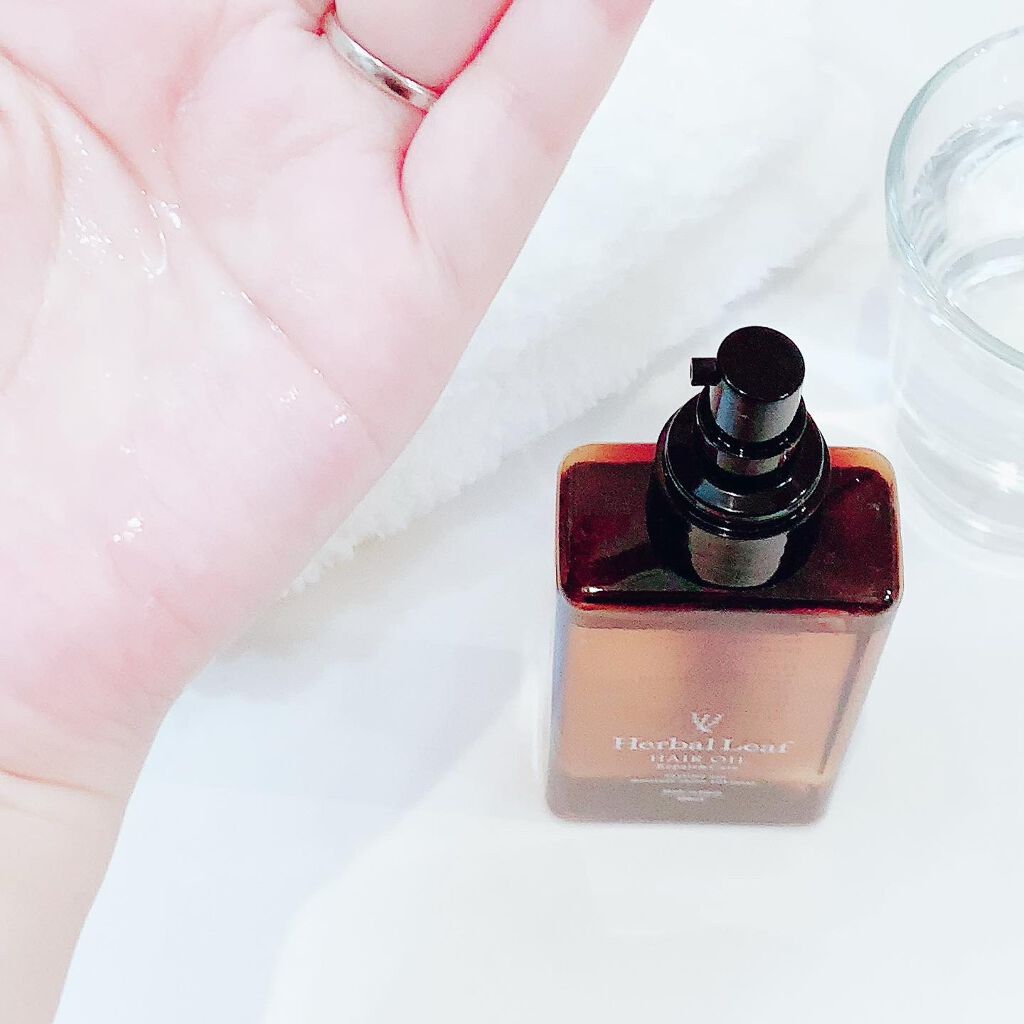 オーガニックヘアオイル フレッシュティーの香り/ハーバルリーフ/ヘアオイルを使ったクチコミ(3枚目)