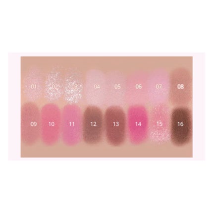 ソフトブラーリングアイパレット/wakemake/アイシャドウパレットを使ったクチコミ(6枚目)