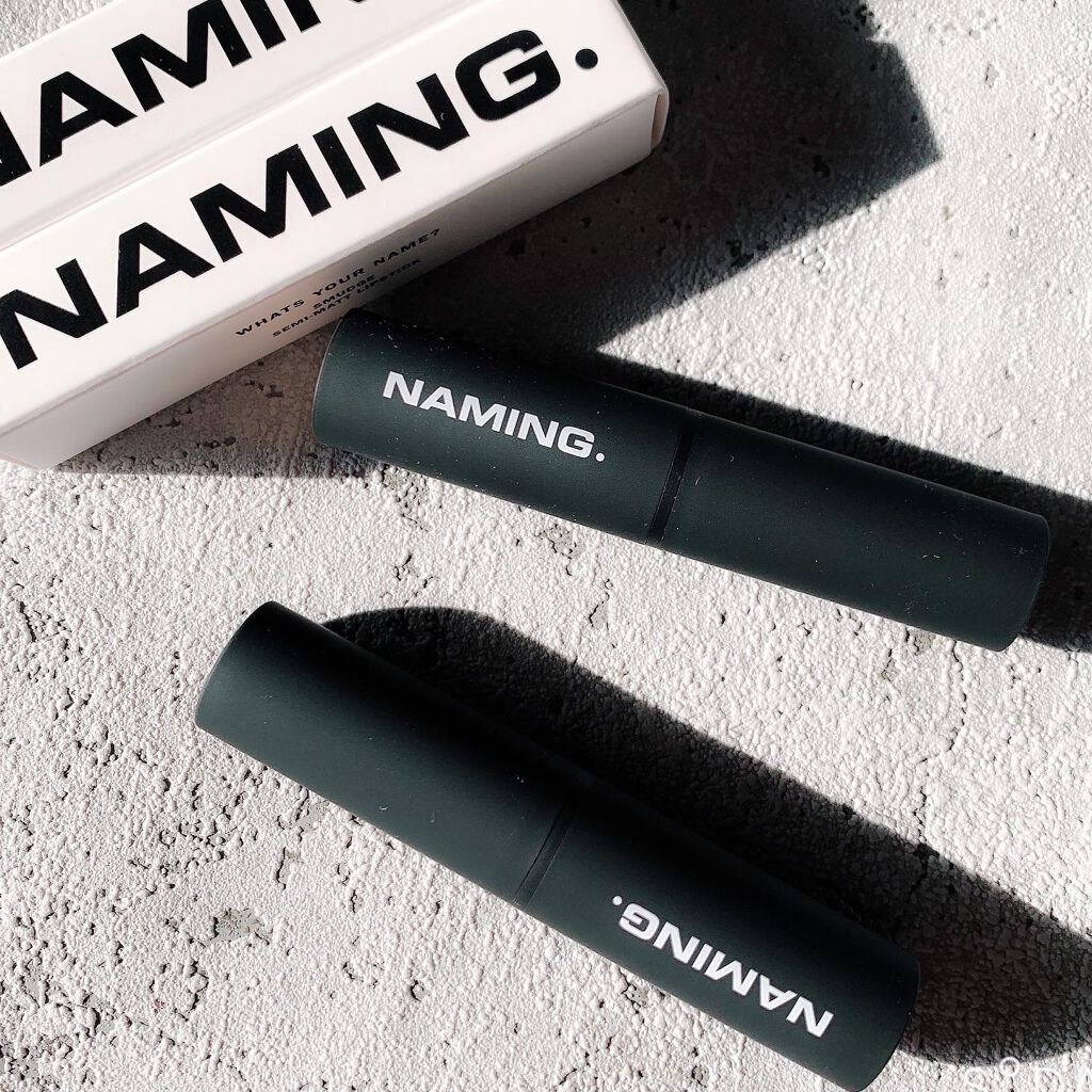 スマッジセミマットリップスティック/NAMING./口紅を使ったクチコミ(2枚目)