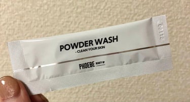 PHOEBE BEAUTY UP パウダーウォッシュ Nのクチコミ「☆POWDER WASH（酵素洗顔）30包
　　　　　　　　　値段：￥2,750（税込）
.....」（2枚目）