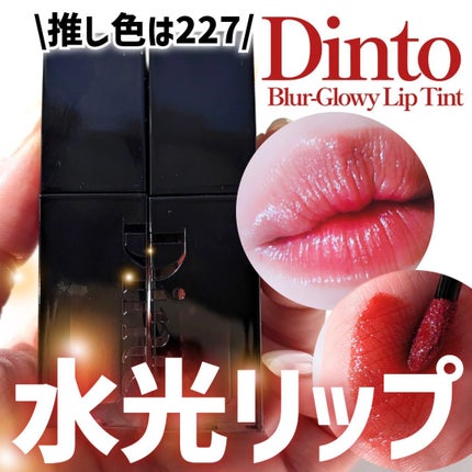 ブラーグロイリップティント/Dinto/リップティントを使ったクチコミ(1枚目)