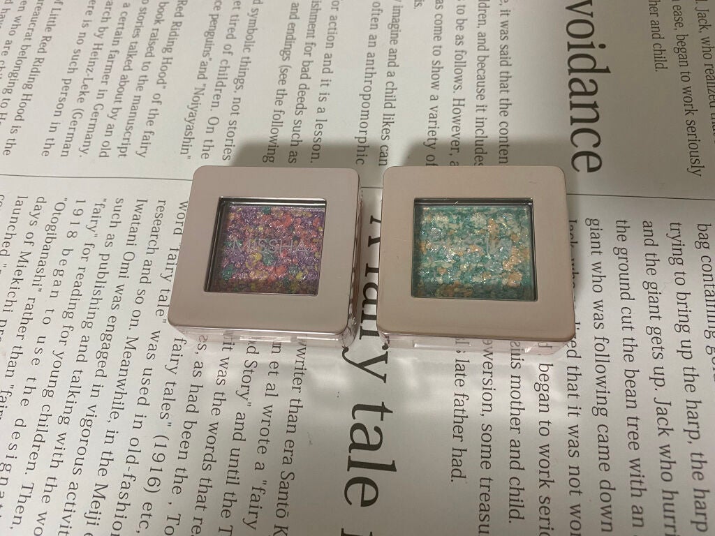 グリッタープリズム シャドウ/MISSHA/グリッターを使ったクチコミ(1枚目)