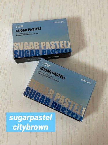 SUGAR PASTEL i/蜜のレンズ/カラーコンタクトレンズを使ったクチコミ（1枚目）