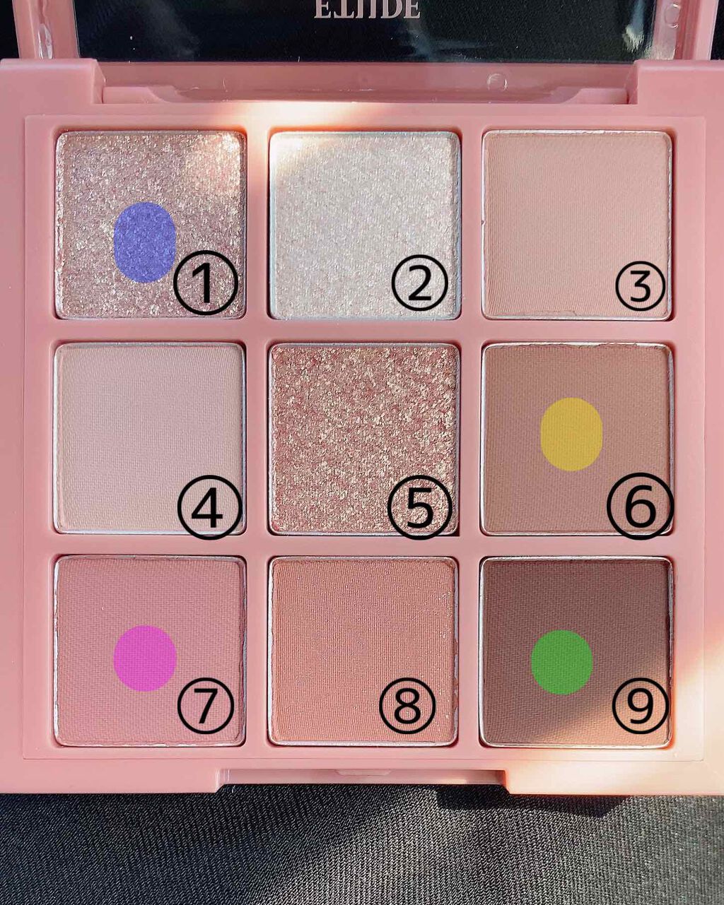 プレイカラーアイズ ミューリーロマンス/ETUDE/アイシャドウパレットを使ったクチコミ(2枚目)