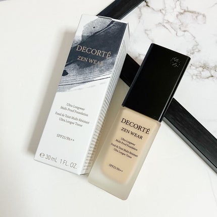 ゼン ウェア フルイド/DECORTÉ/リキッドファンデーションを使ったクチコミ(1枚目)