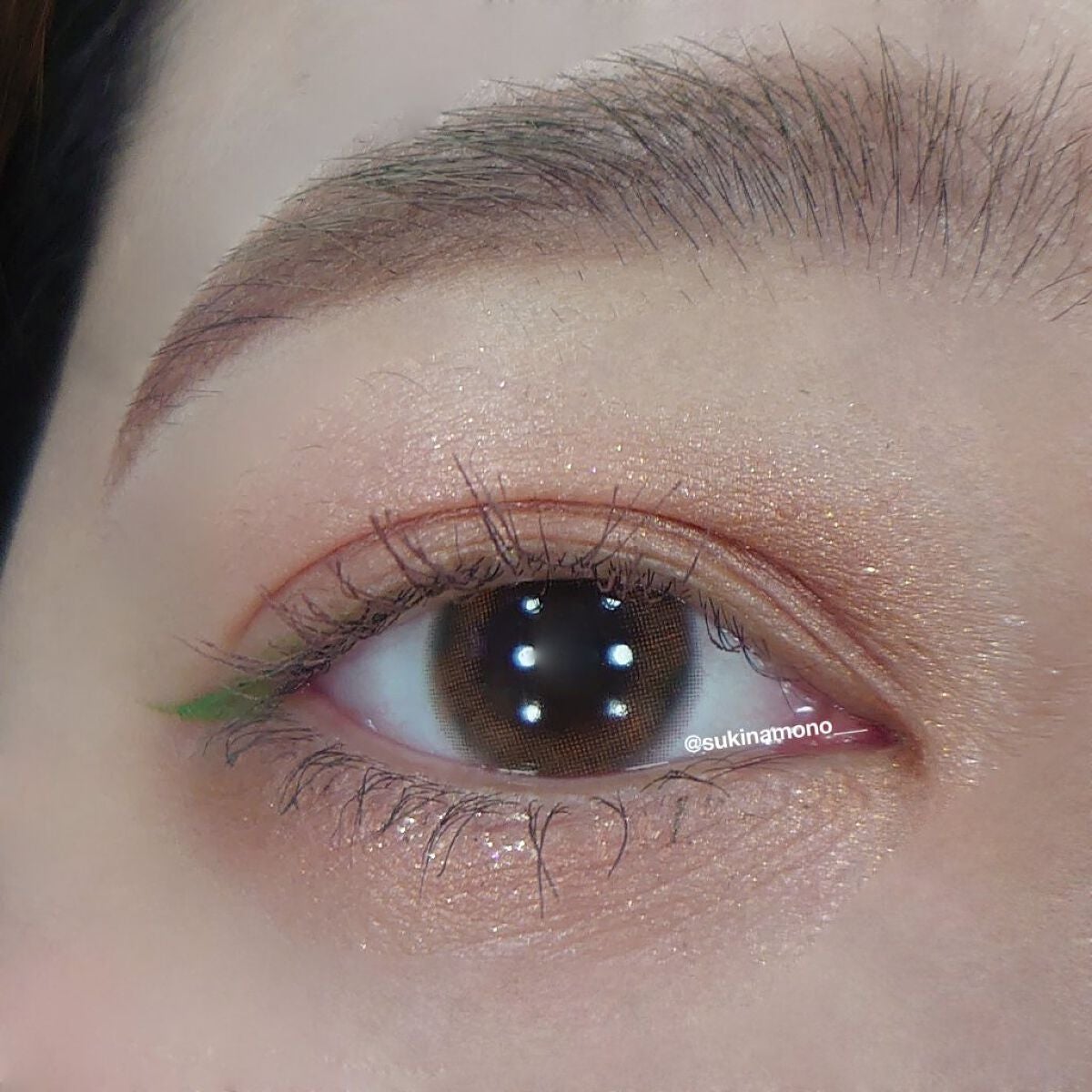 ダイヤモンドシリーズ カラーマスカラ/ZEESEA/マスカラを使ったクチコミ(3枚目)