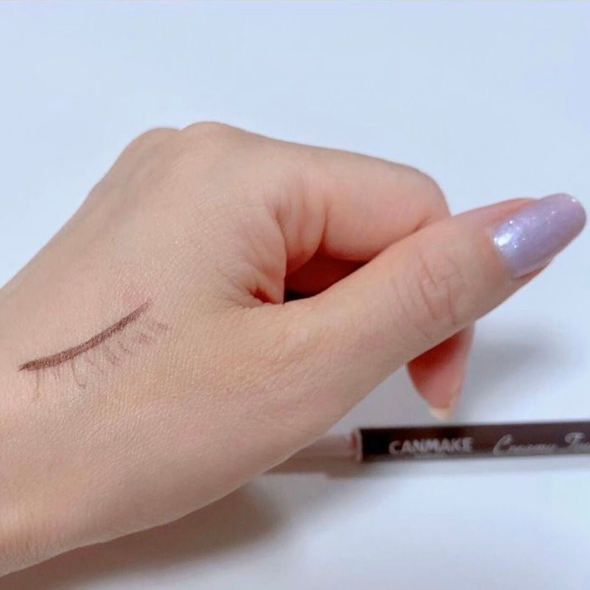 クリーミータッチライナー/キャンメイク/ジェルアイライナーを使ったクチコミ(4枚目)