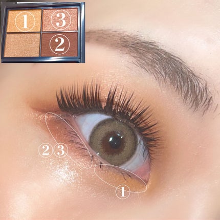 &be クリームアイシャドウ/&be/ジェル・クリームアイシャドウを使ったクチコミ(4枚目)