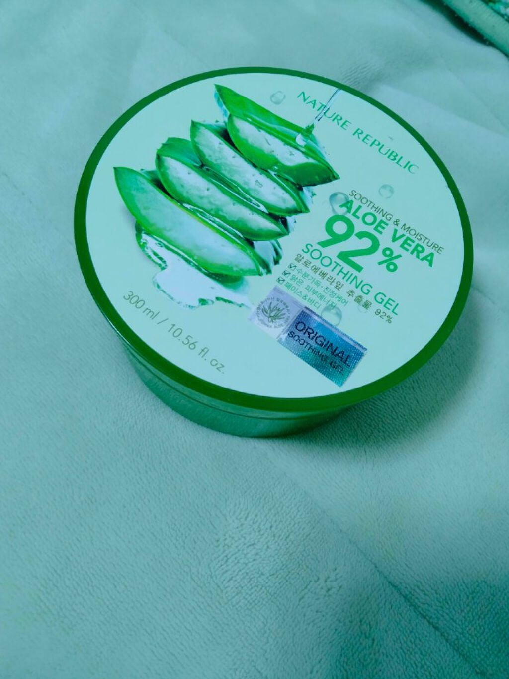 マイルド&モイスチャーアロエジェル/ネイチャーリパブリック/ボディローションを使ったクチコミ(1枚目)