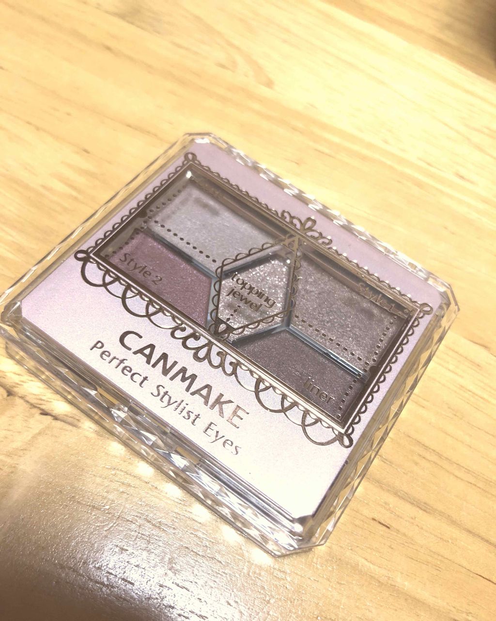 【旧品】パーフェクトスタイリストアイズ/キャンメイク/アイシャドウパレットを使ったクチコミ(4枚目)