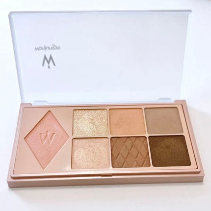 ウォンジョンヨ W デイリームードアップパレット /Wonjungyo/アイシャドウパレットを使ったクチコミ(2枚目)