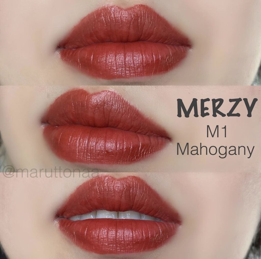 バイト ザ ビート メロウ ティント/MERZY/リップティントを使ったクチコミ（1枚目）