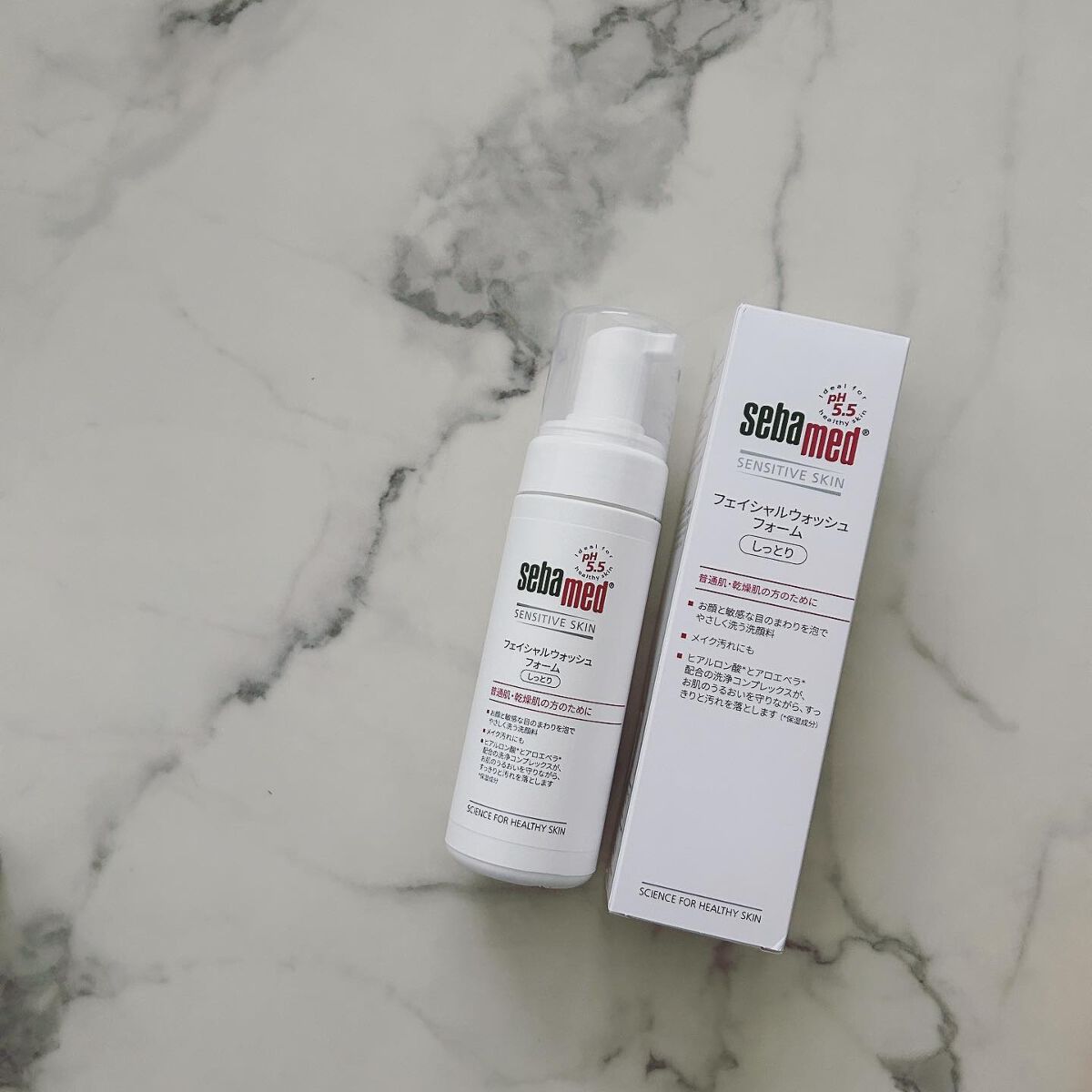 フェイシャルウォッシュフォーム(しっとり)/セバメド/洗顔フォームを使ったクチコミ(1枚目)