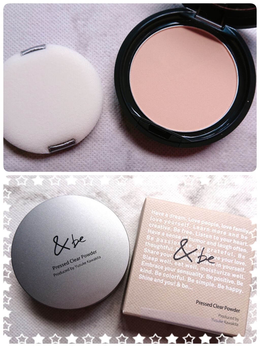 プレストクリアパウダー/&be/プレストパウダーを使ったクチコミ(3枚目)