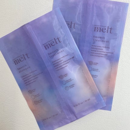 メルト スムースシャンプー/トリートメント/melt/市販シャンプーを使ったクチコミ(1枚目)