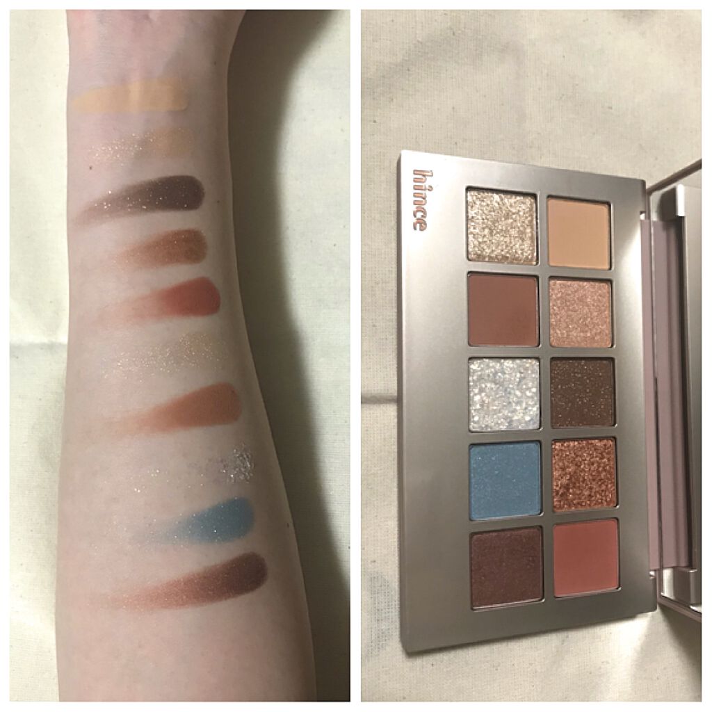 ニューデップスアイシャドウパレット/hince/アイシャドウパレットを使ったクチコミ(2枚目)