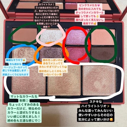 ユーフォリア フェースパレット/NARS/マルチパレットを使ったクチコミ(2枚目)