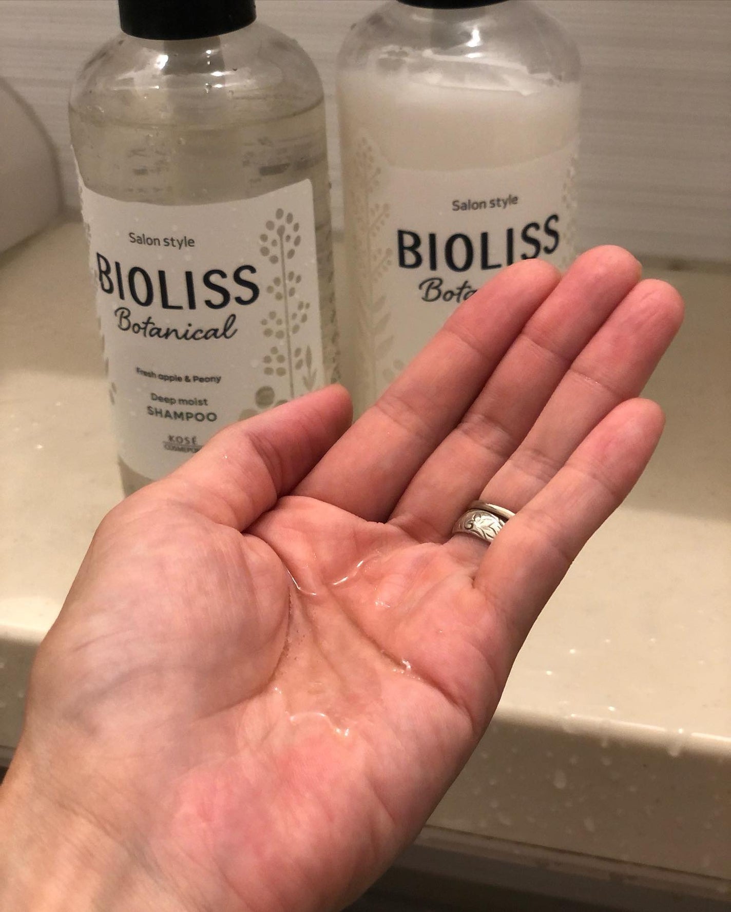 SSビオリス ボタニカル シャンプー/ヘアコンディショナー(ディープモイスト)/SSビオリス/市販シャンプーを使ったクチコミ(3枚目)