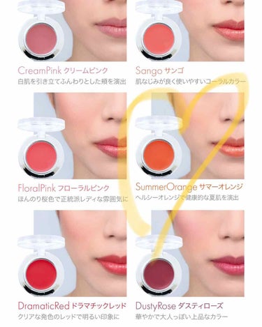 LB ドラマチックジェリー チーク＆ルージュのクチコミ「LB Cosmetics
ドラマチックジェリー
チーク&ルージュ
サマーオレンジ

ツヤ肌用の.....」（2枚目）