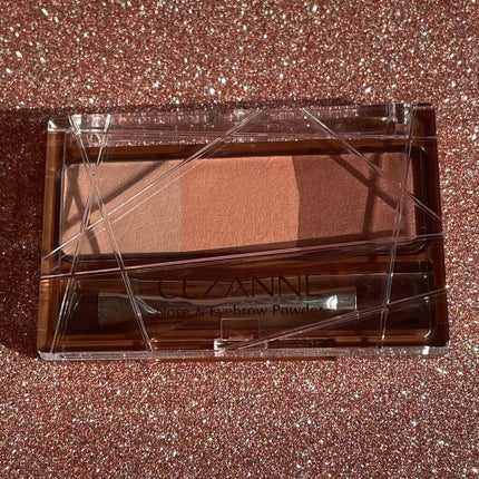 ノーズ&アイブロウパウダー/CEZANNE/パウダーアイブロウを使ったクチコミ(4枚目)