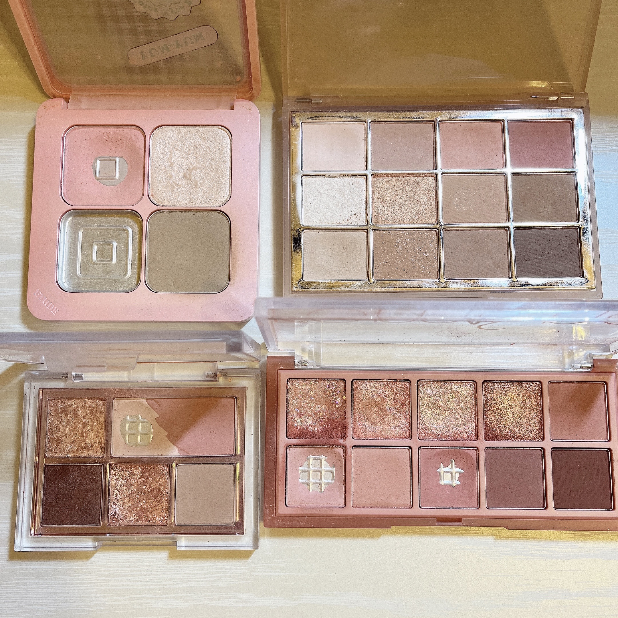 プロ アイパレット ミニ/CLIO/アイシャドウパレットを使ったクチコミ（3枚目）