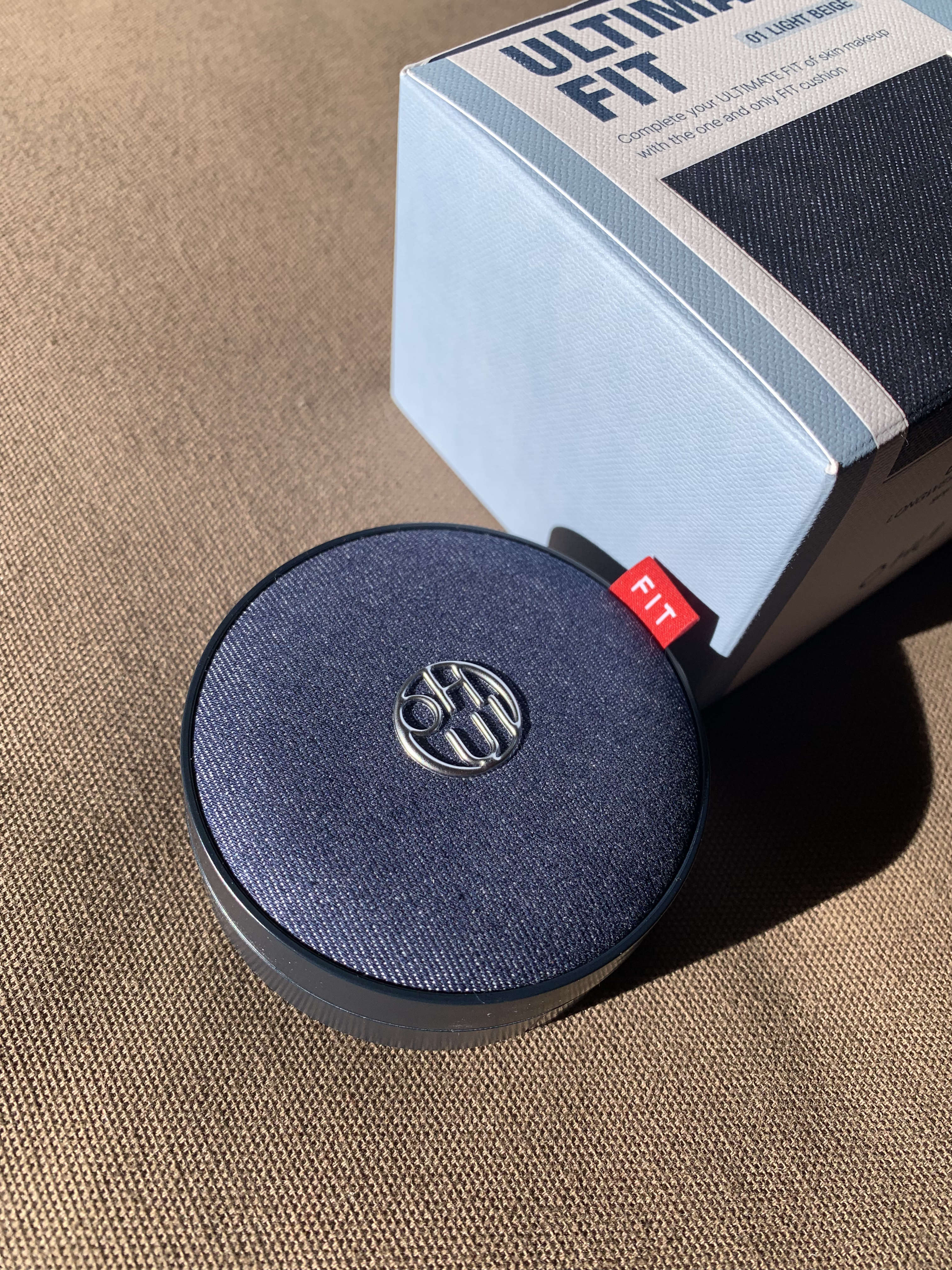 アルティメットフィット ロングウェアデニムクッション/OHUI/クッションファンデーションを使ったクチコミ（1枚目）