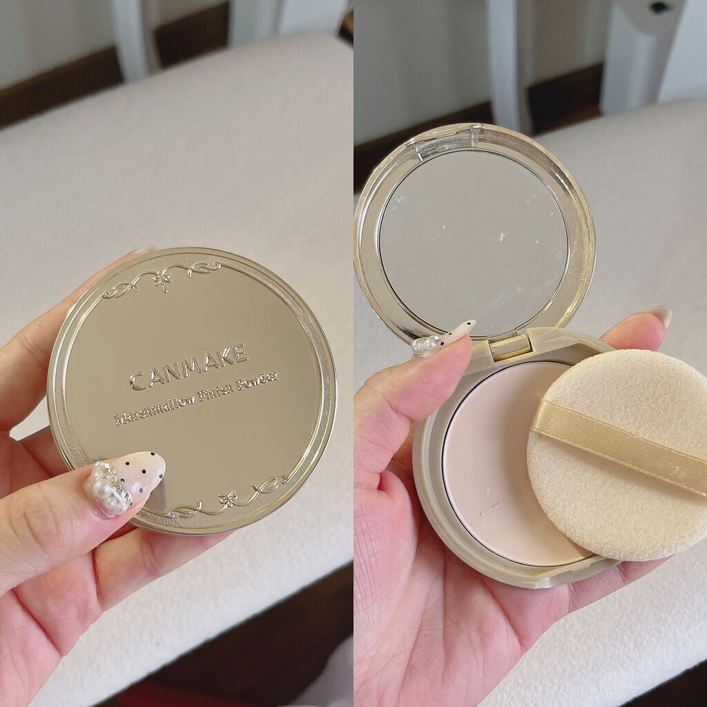 マシュマロフィニッシュパウダー/キャンメイク/プレストパウダーを使ったクチコミ（1枚目）