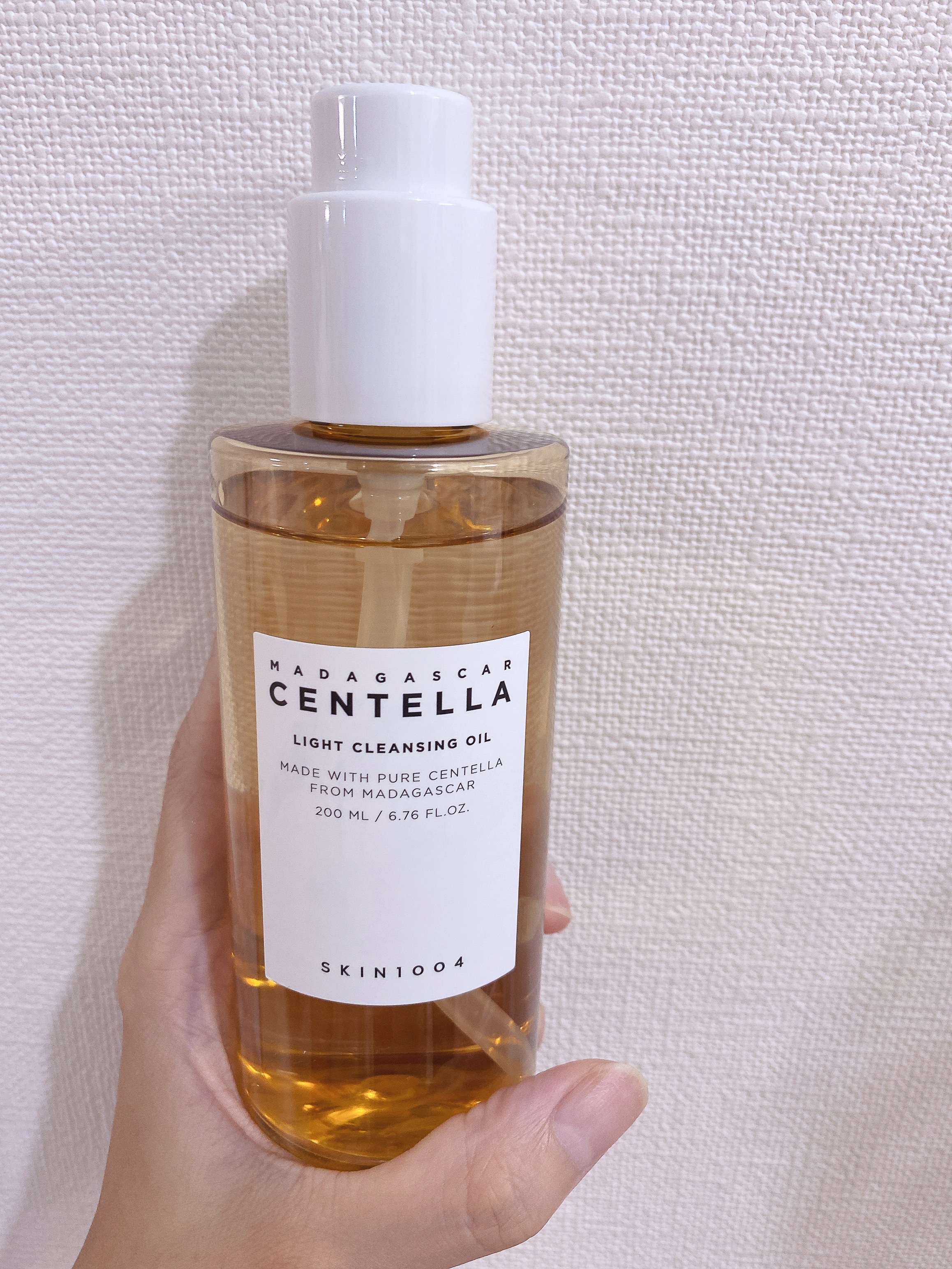 センテラ ライトクレンジングオイル/SKIN1004/オイルクレンジングを使ったクチコミ（3枚目）