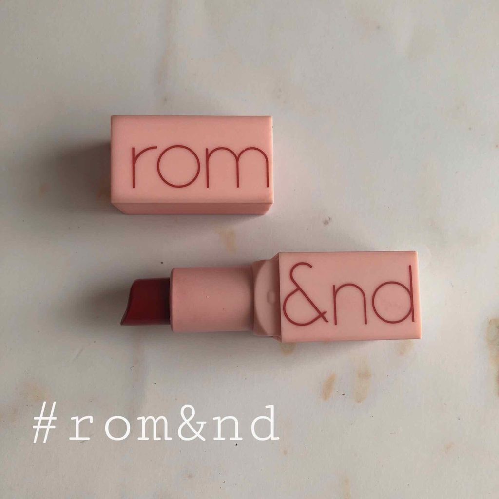 クリーミーリップスティック/rom&nd/口紅を使ったクチコミ(1枚目)