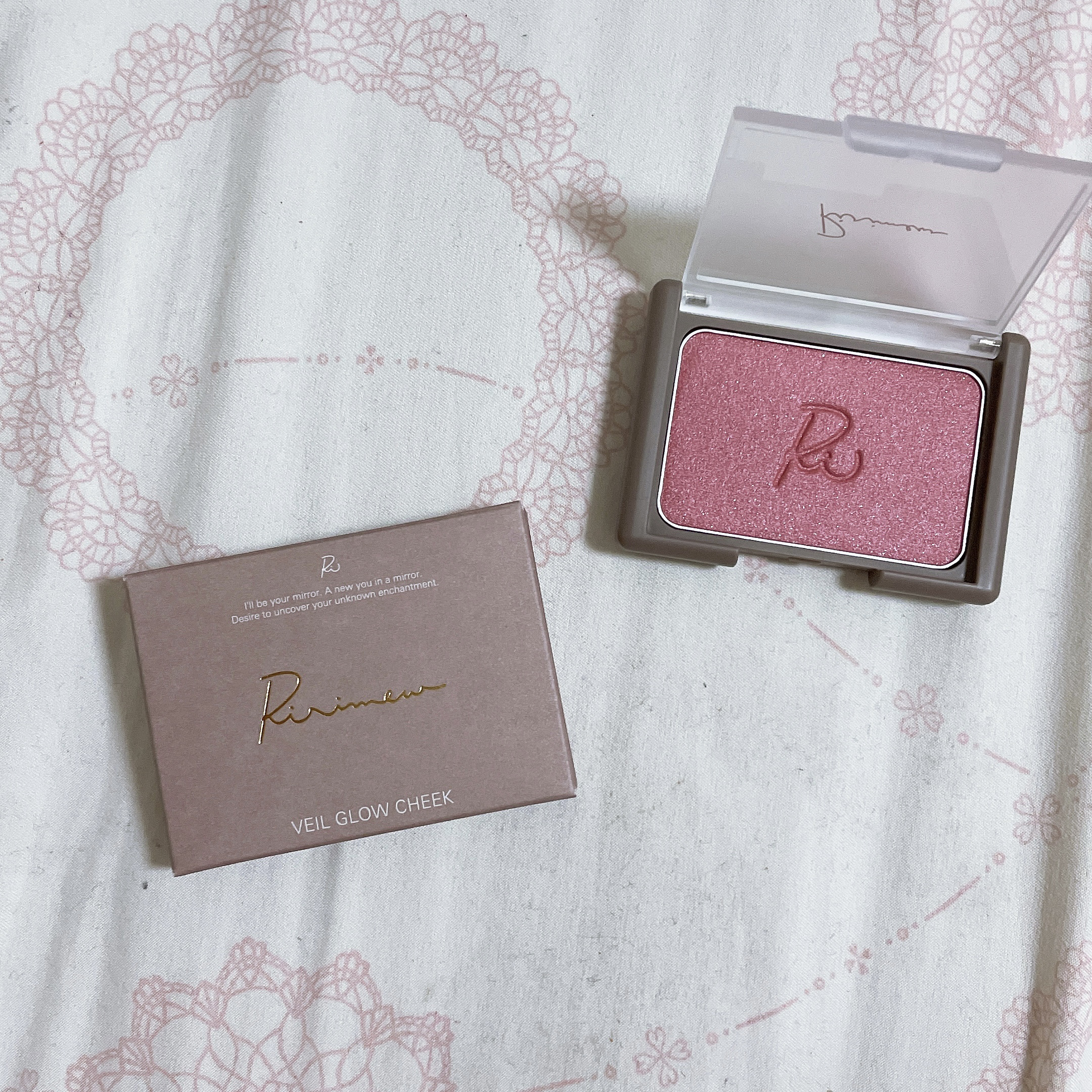 ヴェールグロウチーク/Ririmew/パウダーチークを使ったクチコミ（1枚目）