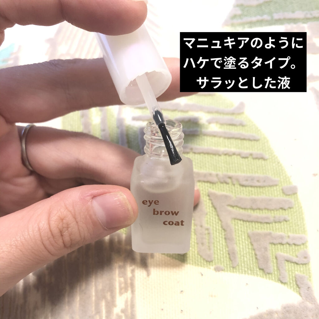 エバビレーナ アイブローコート/DAISO/アイブロウコートを使ったクチコミ（2枚目）