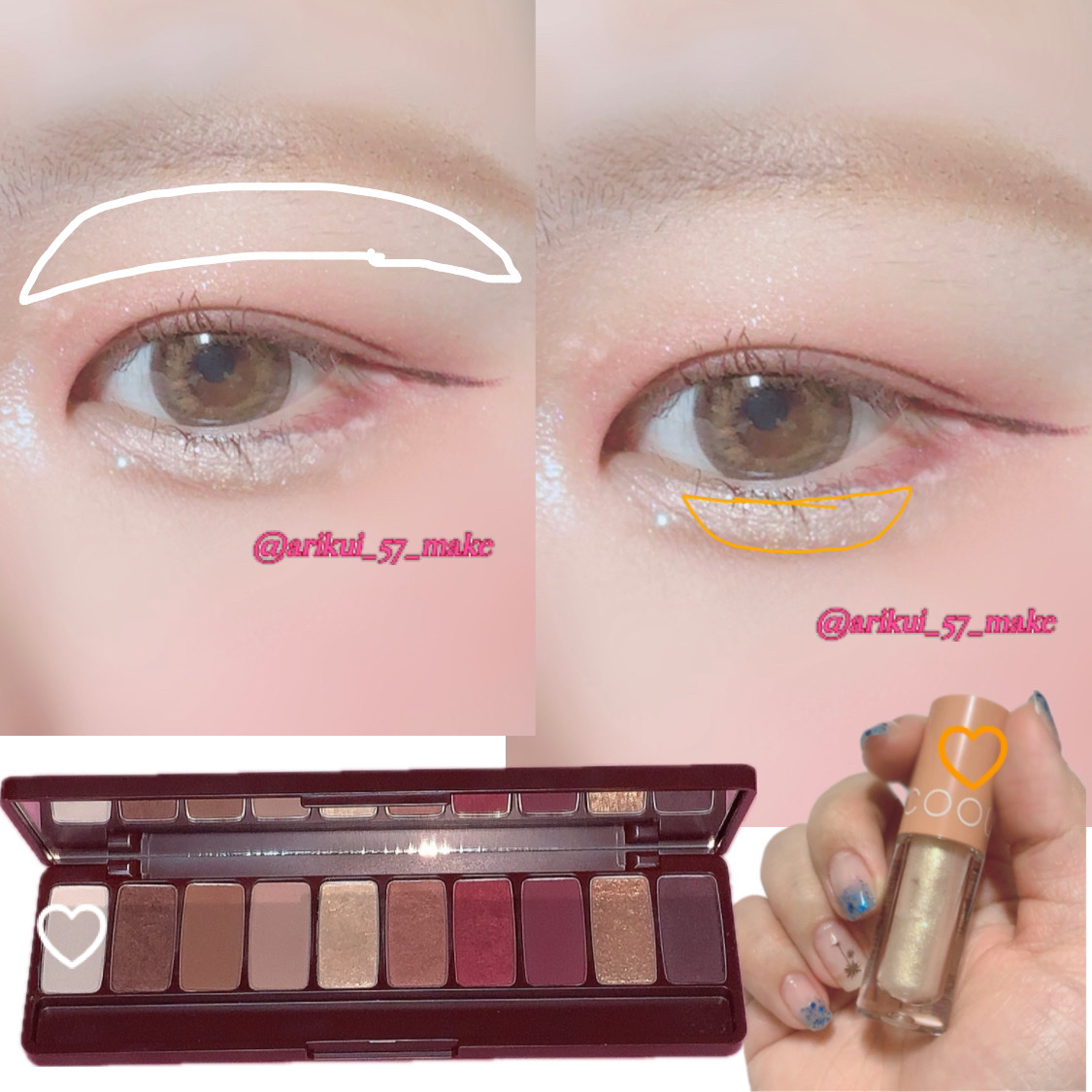 ロング＆カラード ラッシュ/excel/マスカラを使ったクチコミ（3枚目）