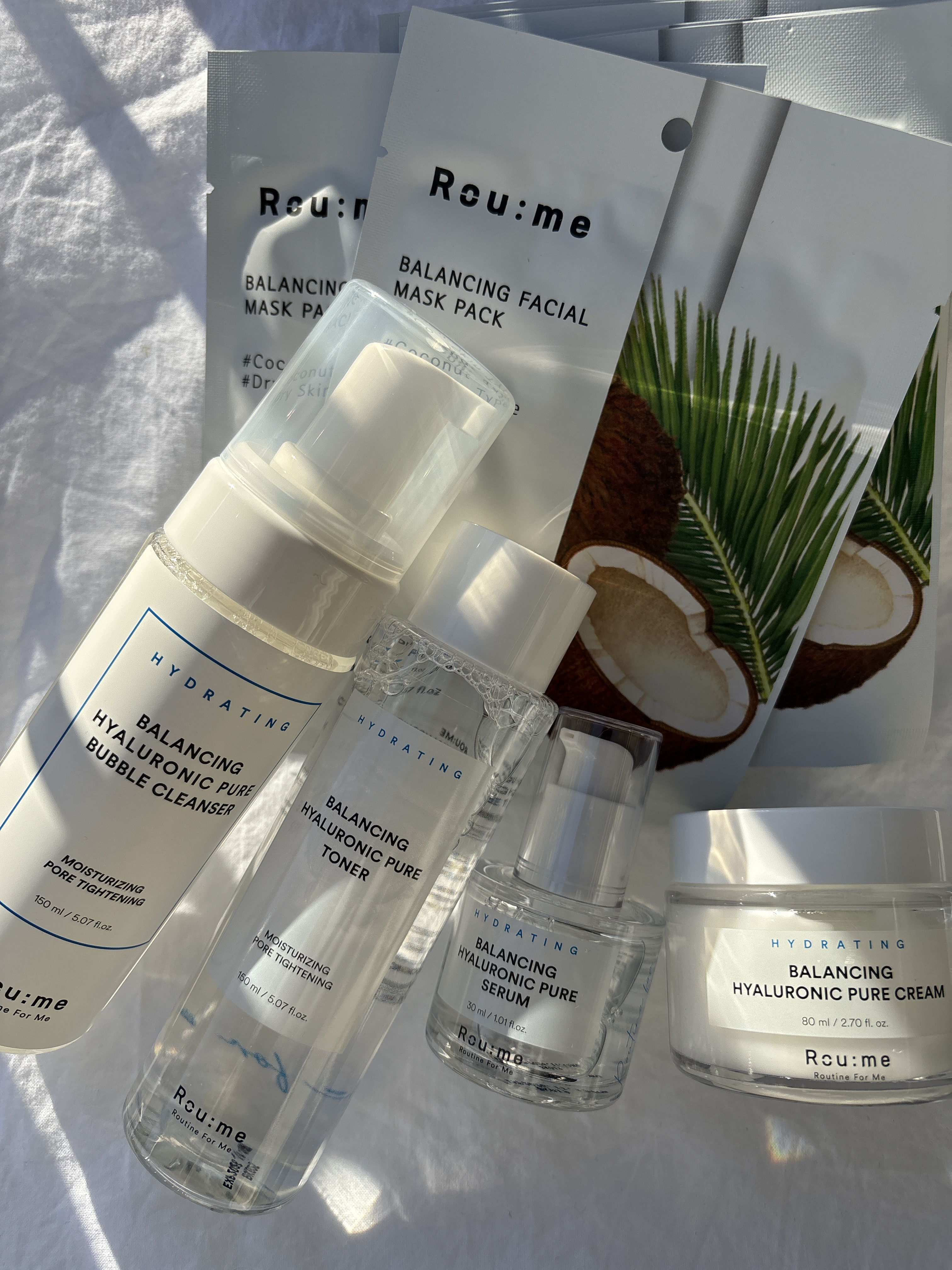 ヒアルロン酸 ルーティン5種セット/Roume/フェイスクリームを使ったクチコミ（1枚目）