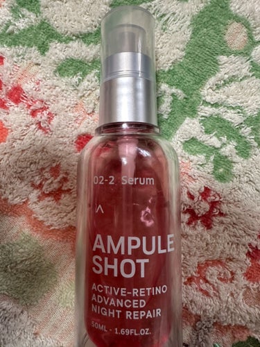 AMPULE SHOT アクティブレチノ アドバンスト ナイトリペア セラムのクチコミ「これ、最近のスキンケアの中でもダントツでお気に入りです⭐️

香りは特になく、たくさんのカプセ.....」（2枚目）