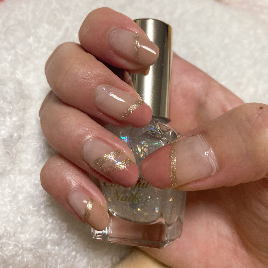 ジェルボリュームトップコート/キャンメイク/ネイルトップコートを使ったクチコミ（2枚目）