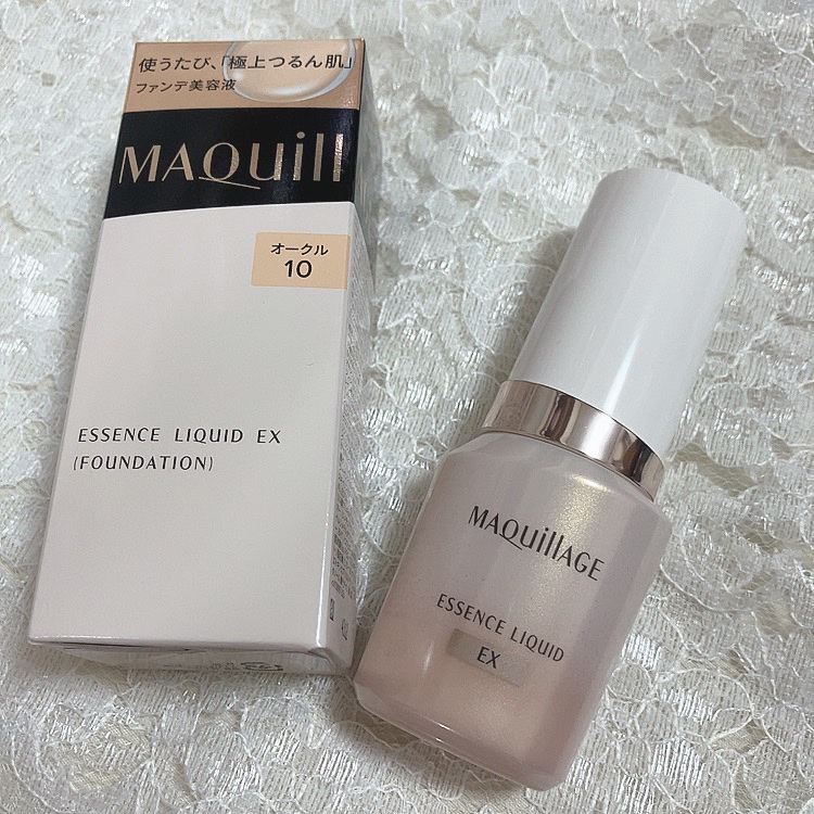エッセンスリキッド EX/マキアージュ/リキッドファンデーションを使ったクチコミ（1枚目）