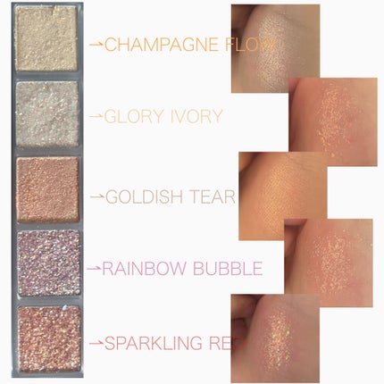 ベターザンパレット/rom&nd/アイシャドウパレットを使ったクチコミ(3枚目)