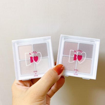 THE アイパレR/b idol/アイシャドウパレットを使ったクチコミ(4枚目)