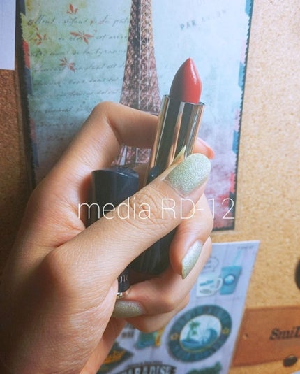 クリーミィラスティングリップA/media/口紅を使ったクチコミ(1枚目)