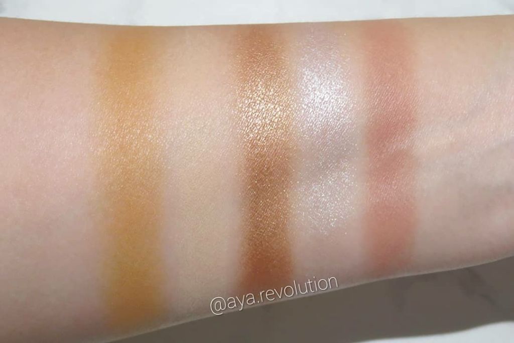 Waffle Chocolate Palette/MAKEUP REVOLUTION/アイシャドウパレットを使ったクチコミ(4枚目)