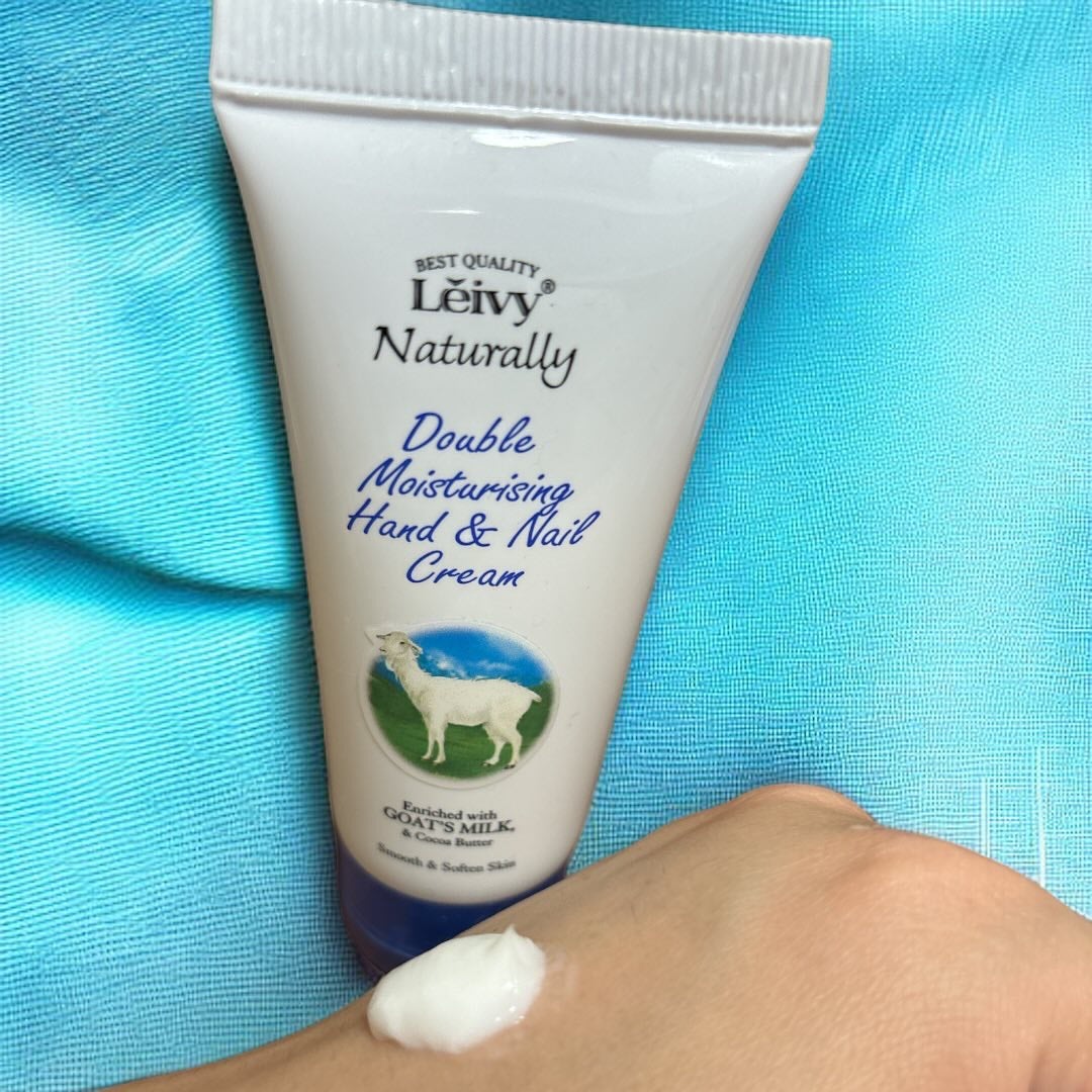 レイヴィー ハンド&ネイルクリームゴートミルク/Leivy/ハンドクリームを使ったクチコミ(2枚目)