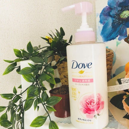ボディウォッシュ 発酵&ビューティーシリーズ ツヤ&透明感/ダヴ/ボディソープを使ったクチコミ(1枚目)