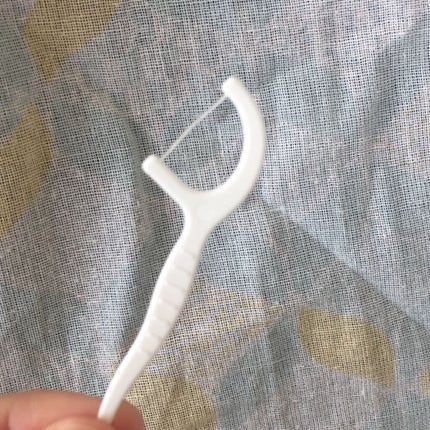 歯間ようじミントの香り付/DAISO/デンタルフロス・歯間ブラシを使ったクチコミ(2枚目)